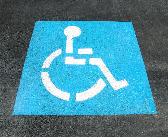 sign for disabled